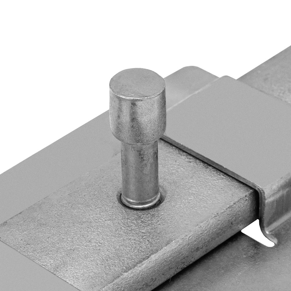 Задвижка дверная ЗД-02, цинк, (Металлист) (91507)