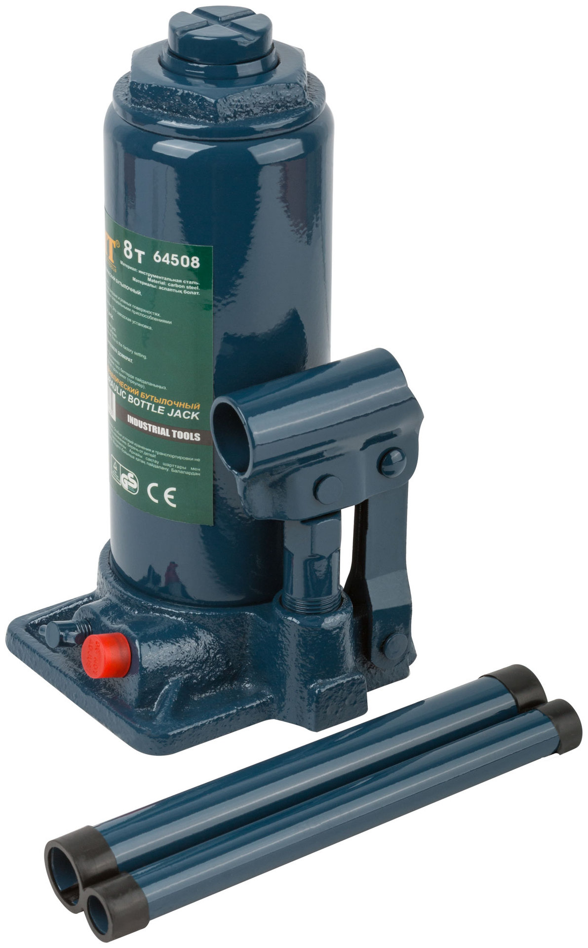 Домкрат гидравлический бутылочный 8 т