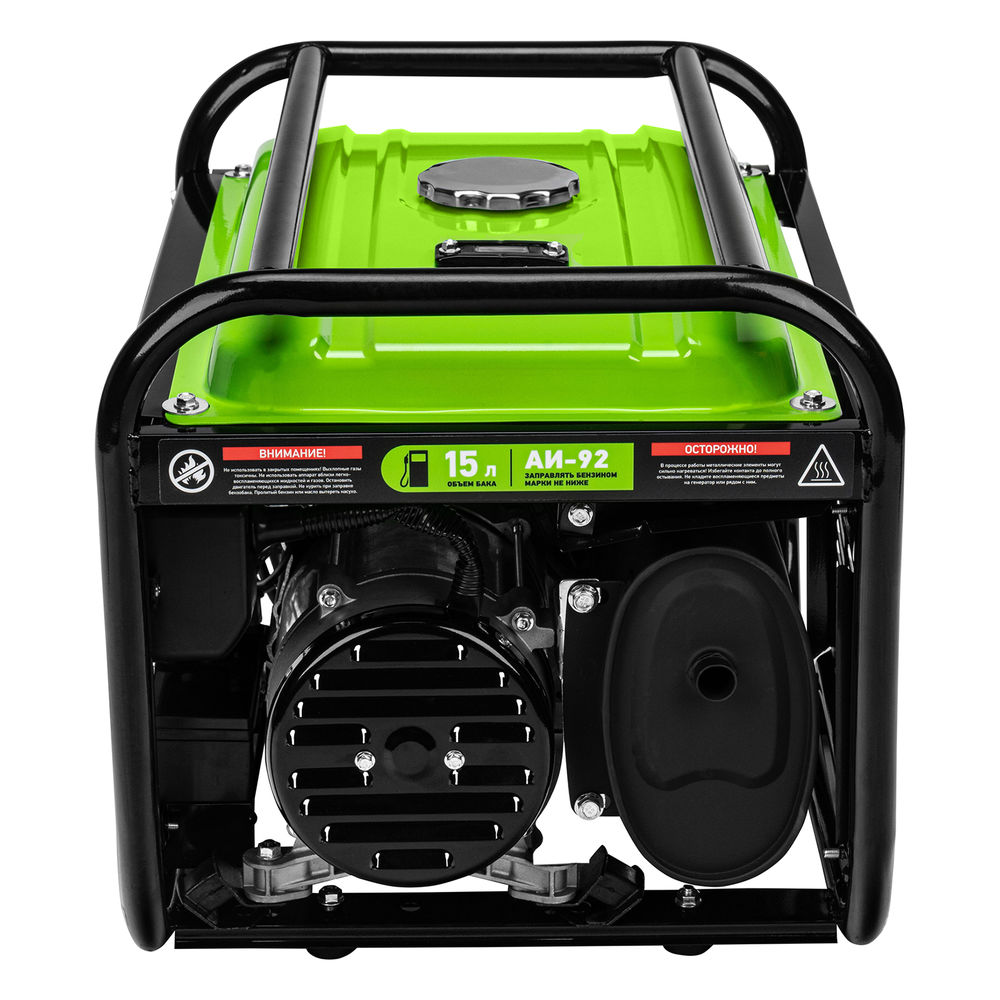 Генератор бензиновый БС-3500Э, 3.2 кВт, 230В, 4-х тактный, 15 л, электростартер Сибртех (94538)