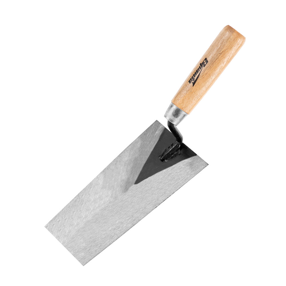 Кельма отделочника стальная, 160 мм, деревянная ручка Sparta (862745)