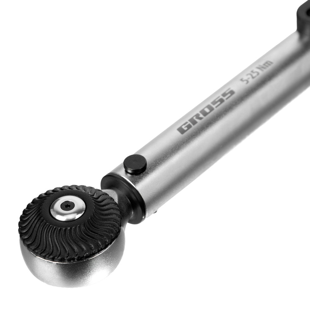 Ключ динамометрический, 5-25 Нм, 1/4, CrV Gross