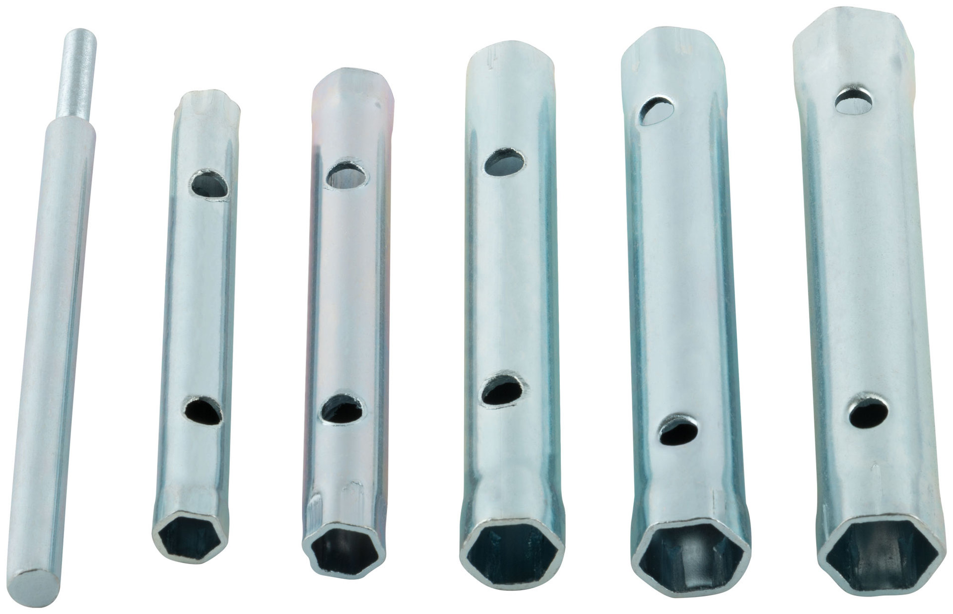 Ключи трубчатые, набор 6 шт. ( 8-17 мм ) (63736)