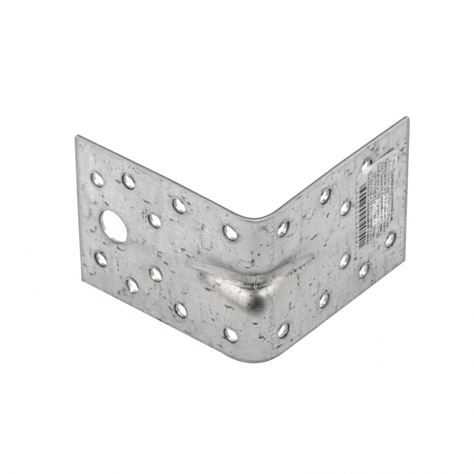 Крепежный уголок усиленный 1.7 мм, KUU 70 x 70 x 55 мм Сибртех (46410)