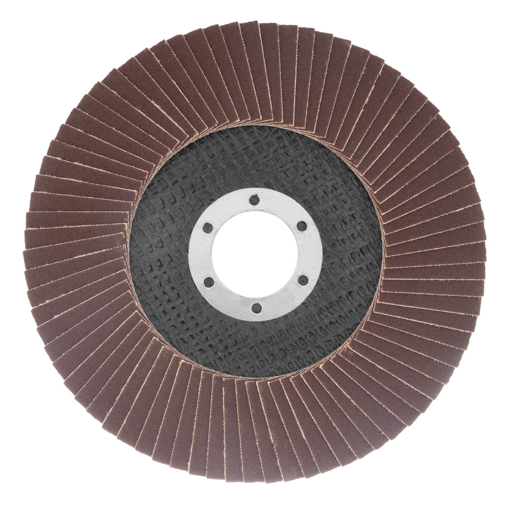 Круг лепестковый торцевой КЛТ-1, зернистость P 120(10Н) 125 х 22.2 мм, БАЗ (74014)