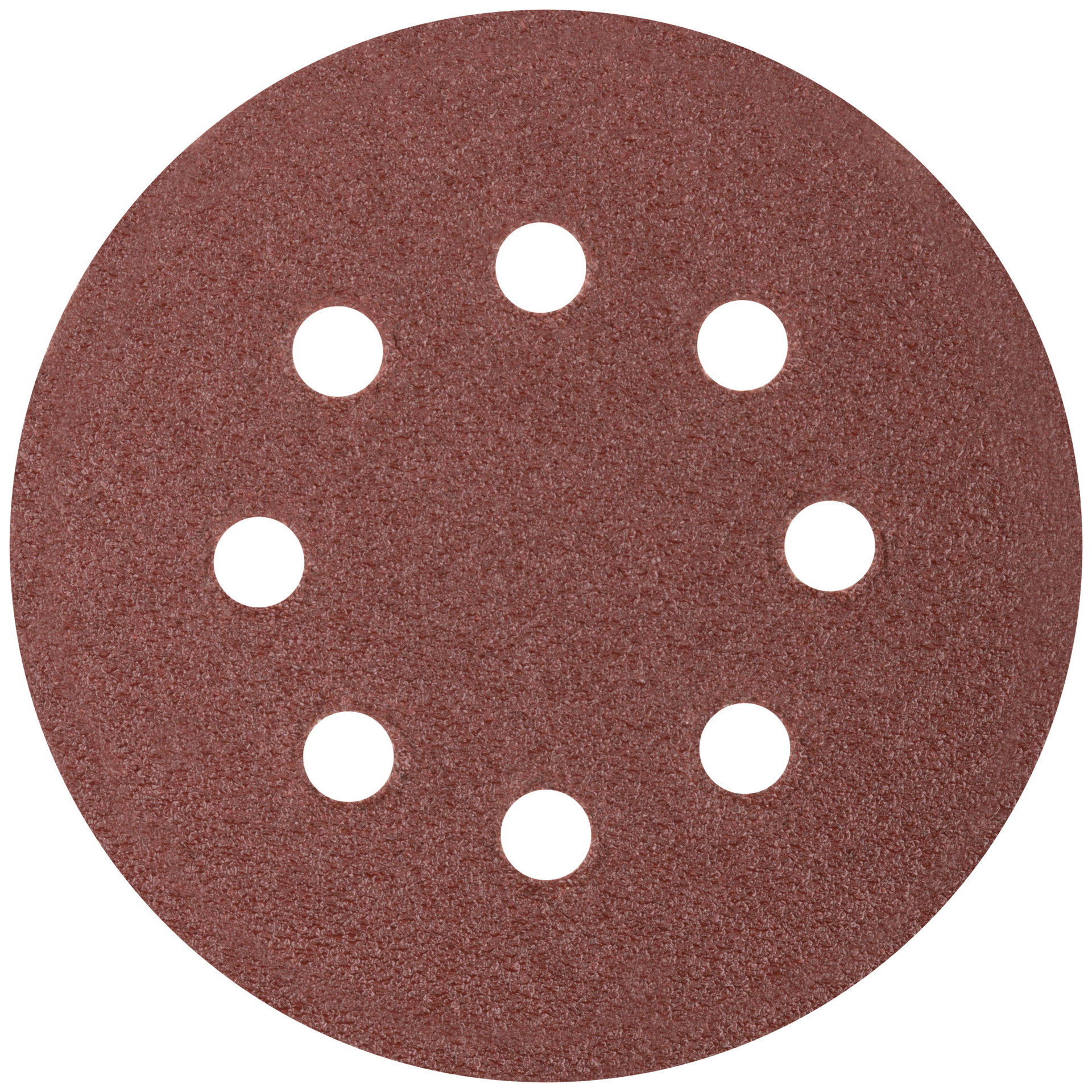 Круги шлифовальные с отверстиями (липучка), алюминий-оксидные, 125 мм, 5 шт. Р 40 (39782)