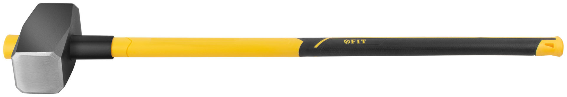 Кувалда кованая, фиберглассовая обратная усиленная ручка 900 мм, 8 кг