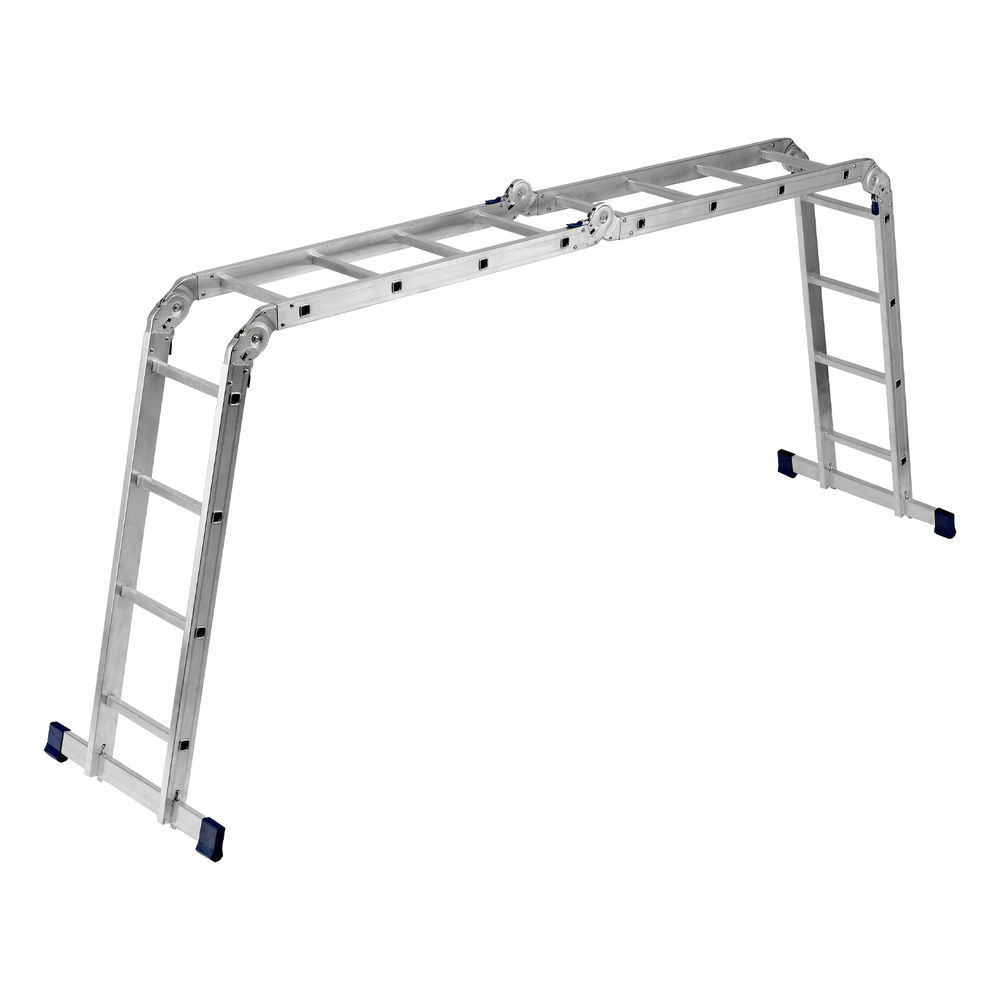 Лестница шарнирная алюминиевая, 4 х 4 ступени, Сибртех (97882)