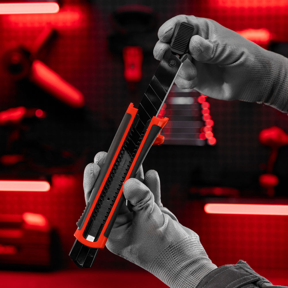 Лезвия, 25 мм, сталь SK5, black, 10 шт Matrix (793379)