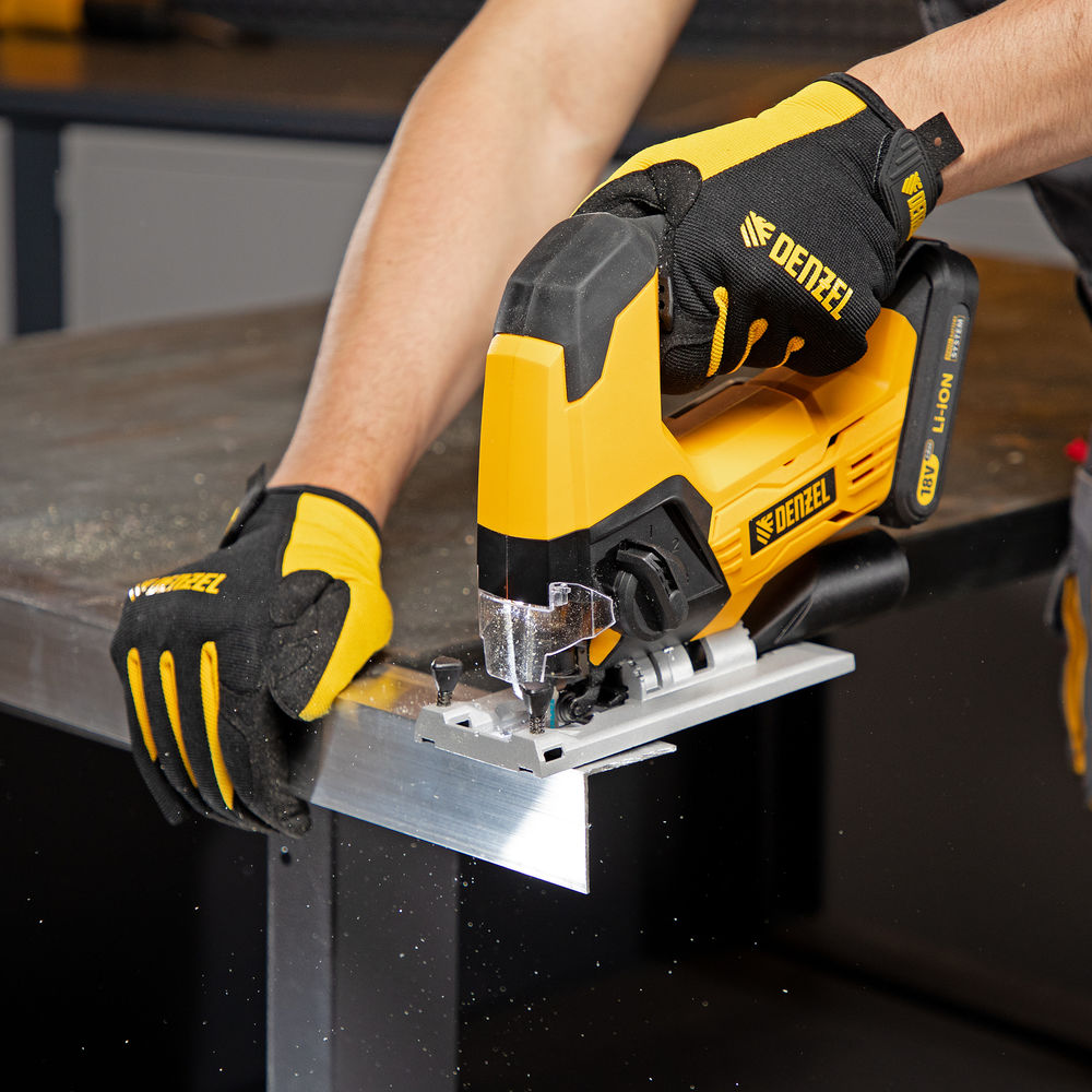 Лобзик аккумуляторный CJ-80, 18В Li-Ion Denzel (27201)