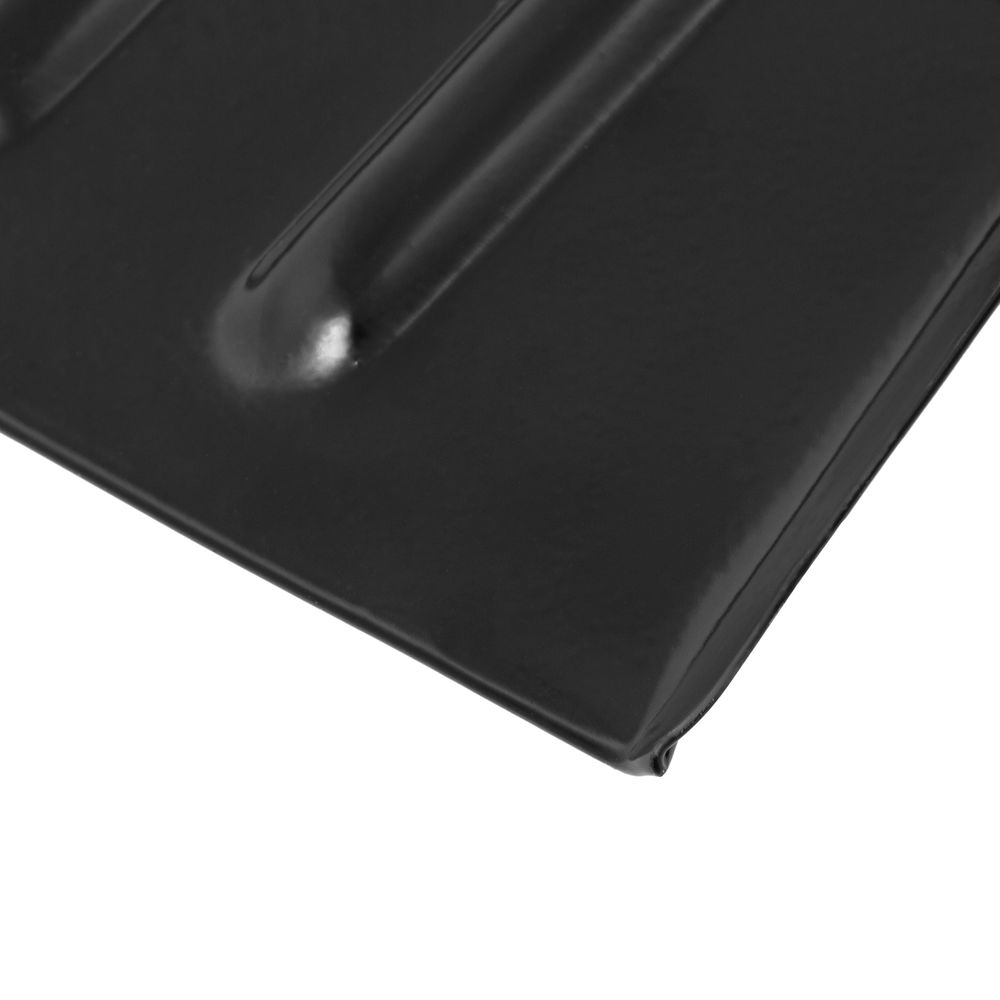 Лопата для уборки снега стальная эмалированная, 330 х 365 мм, без черенка, Сибртех (61531)