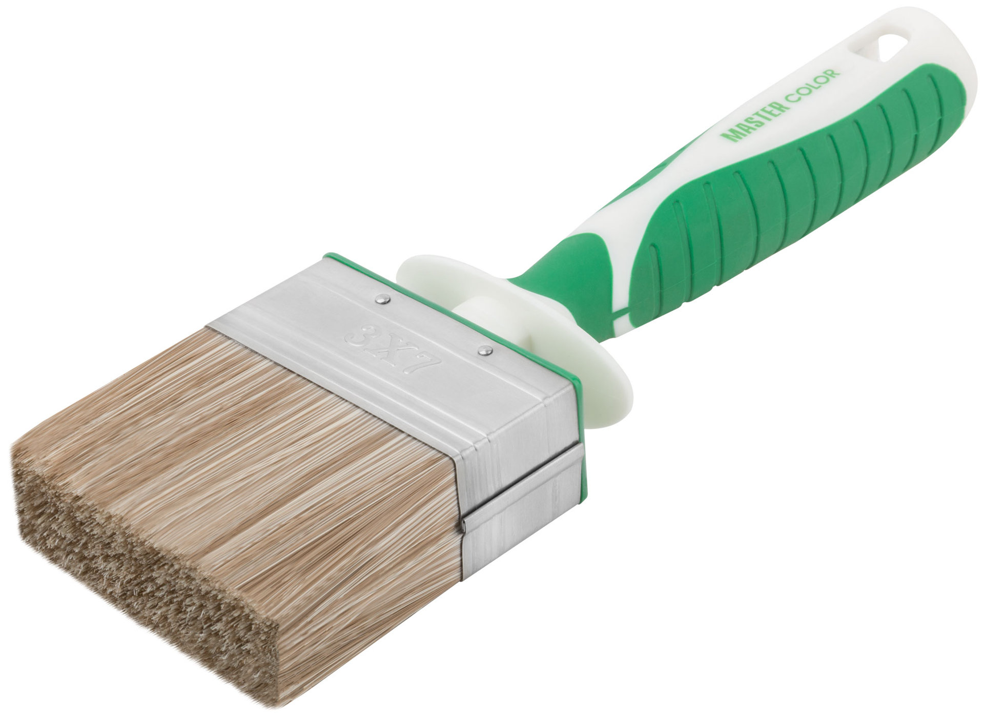 Макловица, 70% ПЭT/30% натуральная щетина, нерж. обжим, 2-К ручка, 70 х 30 мм (30-0591AKZO)