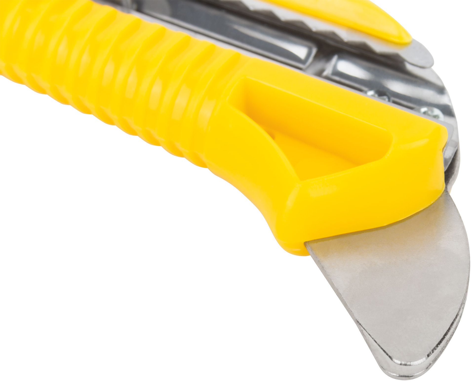 Нож технический 18 мм усиленный, вращ.прижим, с пяткой (10256)