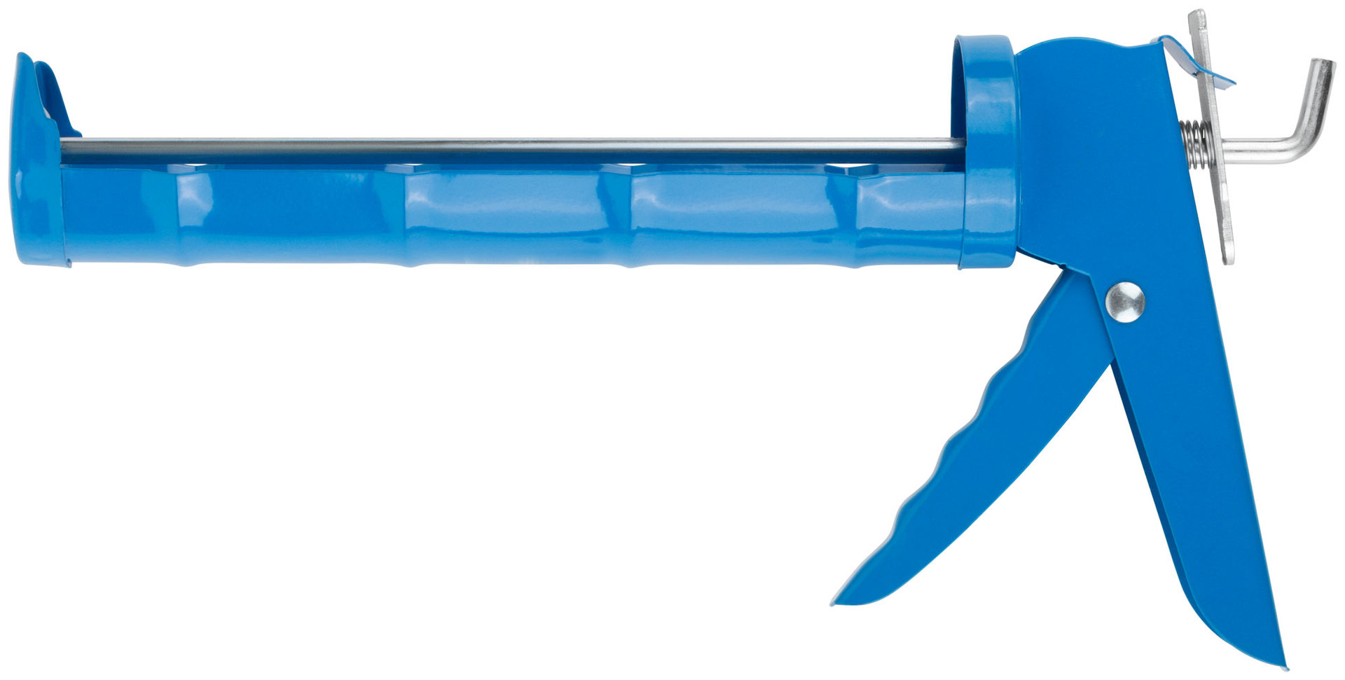 Пистолет для герметика 225 мм полукорпусной, зубчатый шток (14219)