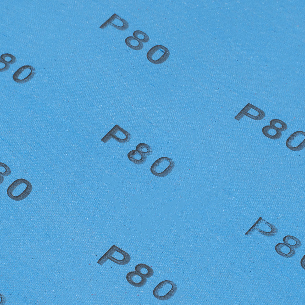 Шкурка на тканевой основе, P 80, 1000 мм х 20 м, водостойкая Matrix (75288)