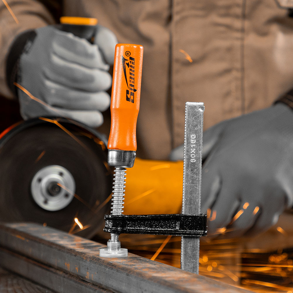 Струбцина F-образная, 150 х 50 мм Sparta (204235)