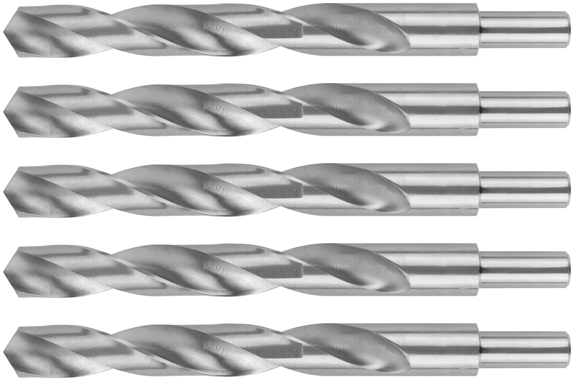 Сверла по металлу HSS, угол заточки 118°, 18,0 x 191 мм, (5 шт.) (35592М)