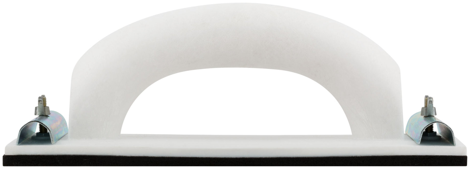 Терка д/наждачной бум.пластиковая с мет.прижимом 230х80 мм (39731)