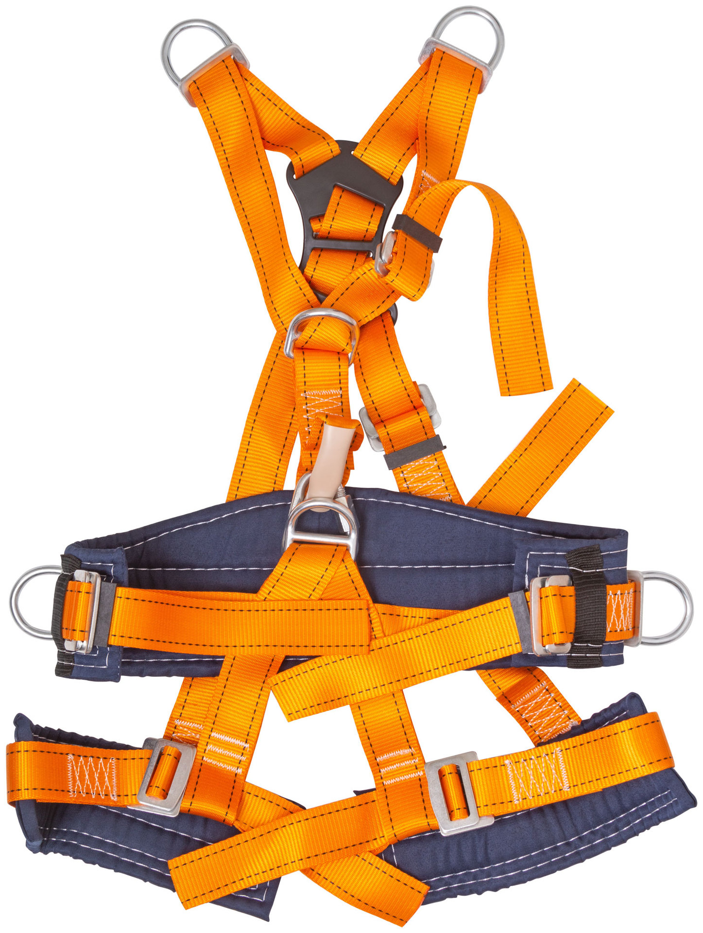 Удерживающая привязь с наплечными и набедренными лямками Пром-альп УСП-III ( лента ) (12580)