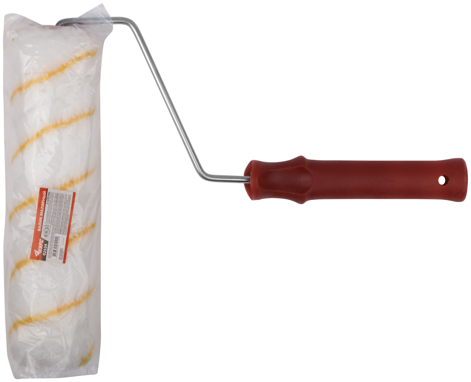 Валик полиакриловый, стержневая система, диам. 40/62 мм, ворс 11 мм, бюгель 6 мм, 230 мм (02524)