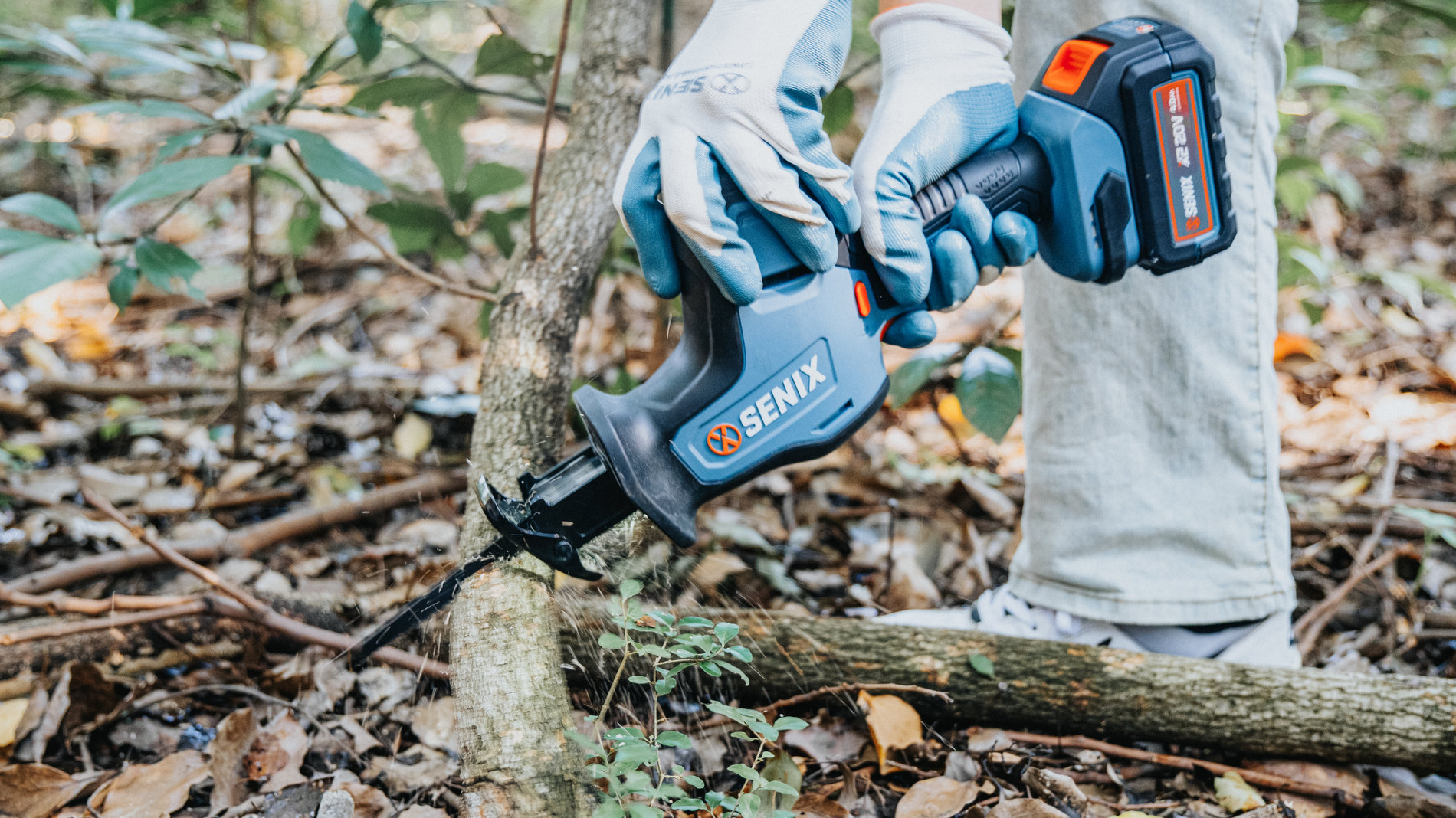 Сабельная пила, 22 мм, бесщ.мотор, без АКБ и ЗУ X2 20В