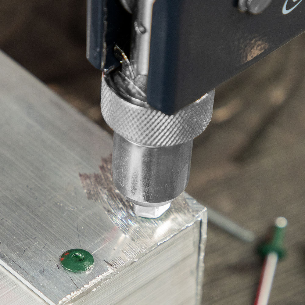 Заклепочник, 250 мм, переставной 0-90 градусов, заклепки 2.4-3.2-4.0-4.8 мм Матрикс (40527)