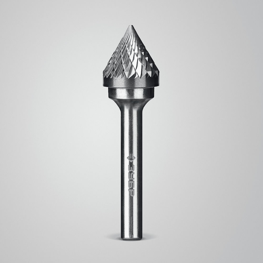 Борфреза твердосплавная 16?14 мм, тип J (зенкер с вершиной 60°), хв-к 6 мм ЗУБР ПРОФЕССИОНАЛ 28808-16-14