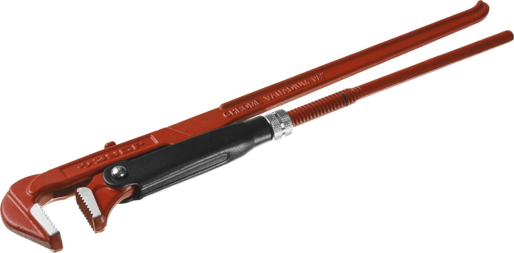 Трубный ключ с прямыми губками 1.5 №2 440 мм ЗУБР 27314-2