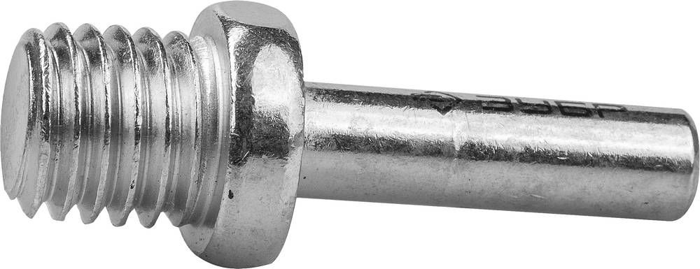 Переходник оцинкованный d 8 мм / М14, хвостовик 8 мм ЗУБР 35787-S