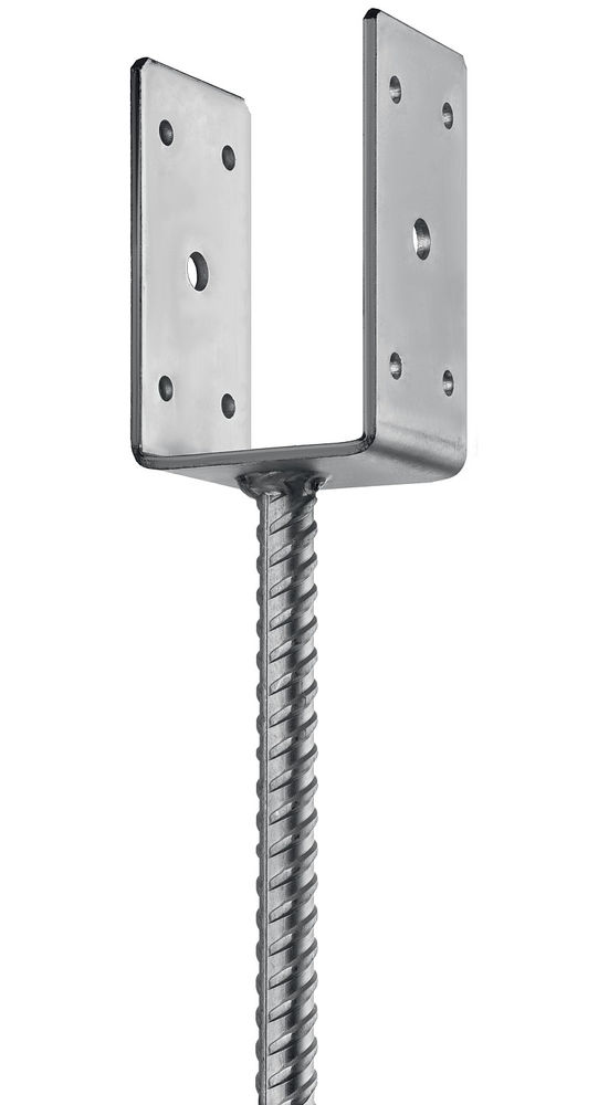 Основание столба ОС-U, U-образное, 71 x 120 x 60 мм ЗУБР 310286-070