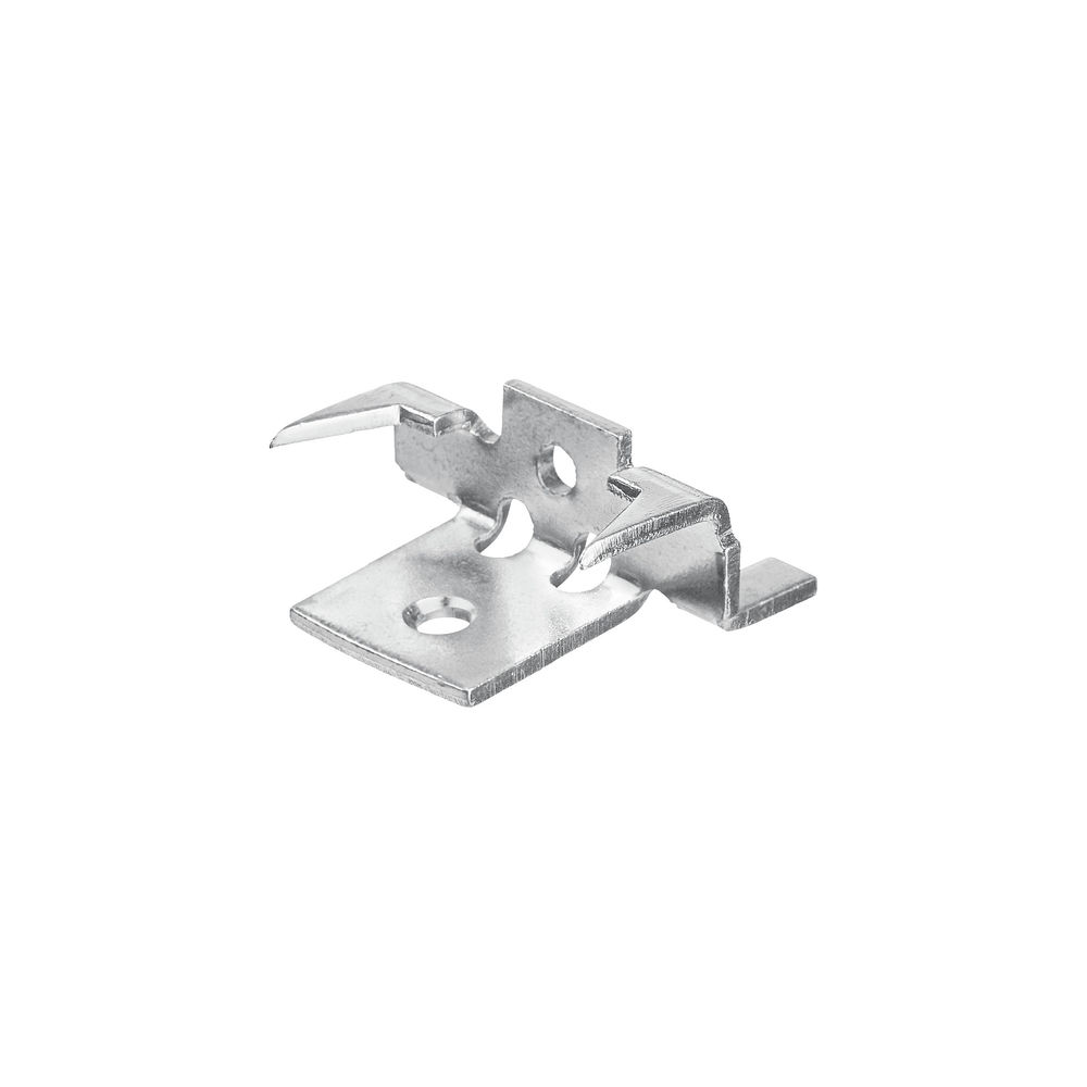 Крепёж с шипами и дистанциором для террасной доски, цинк, 80 шт Союз ЗУБР 30701