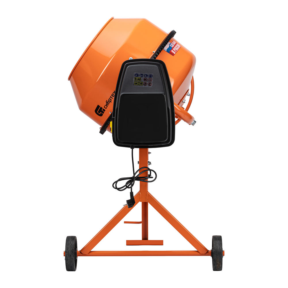 Бетоносмеситель БСН-160П, мощность 500 Вт, полиамидный венец Сибртех (95517)