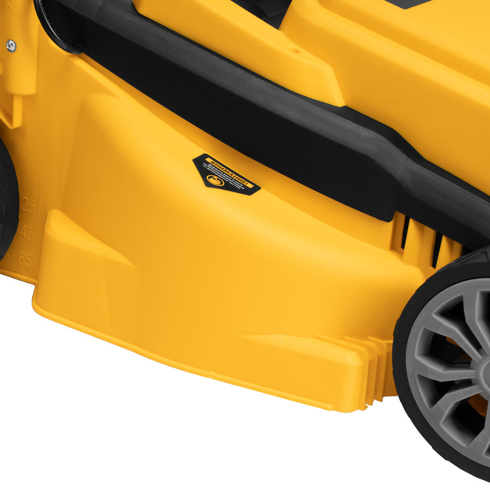 Газонокосилка электрическая GMC-1200, шир.,32см, 1200 Вт, 3 уров., травосб. 30 л Denzel (96628)