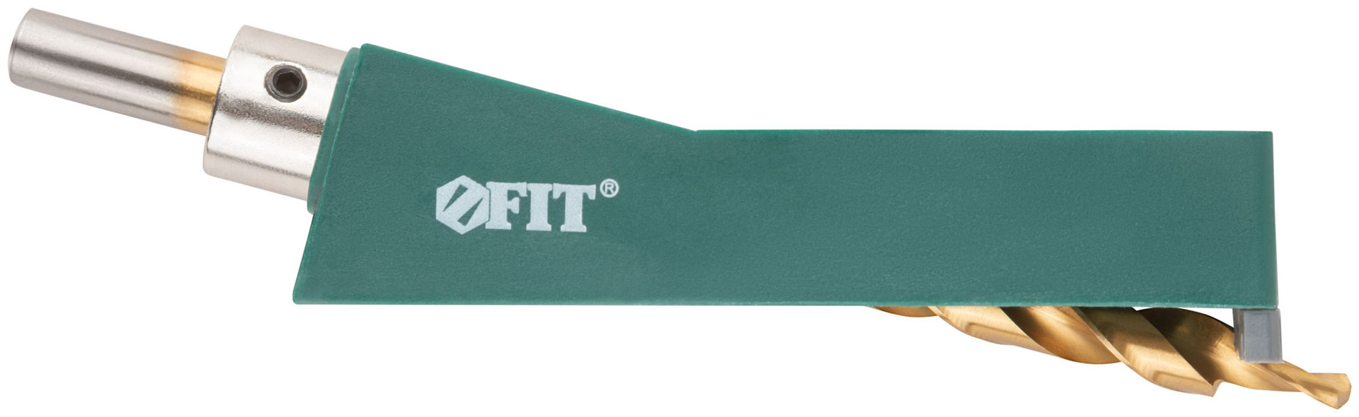 Кондуктор для глухих отверстий с ограничителем глубины двойной, пластиковый кейс (36417)