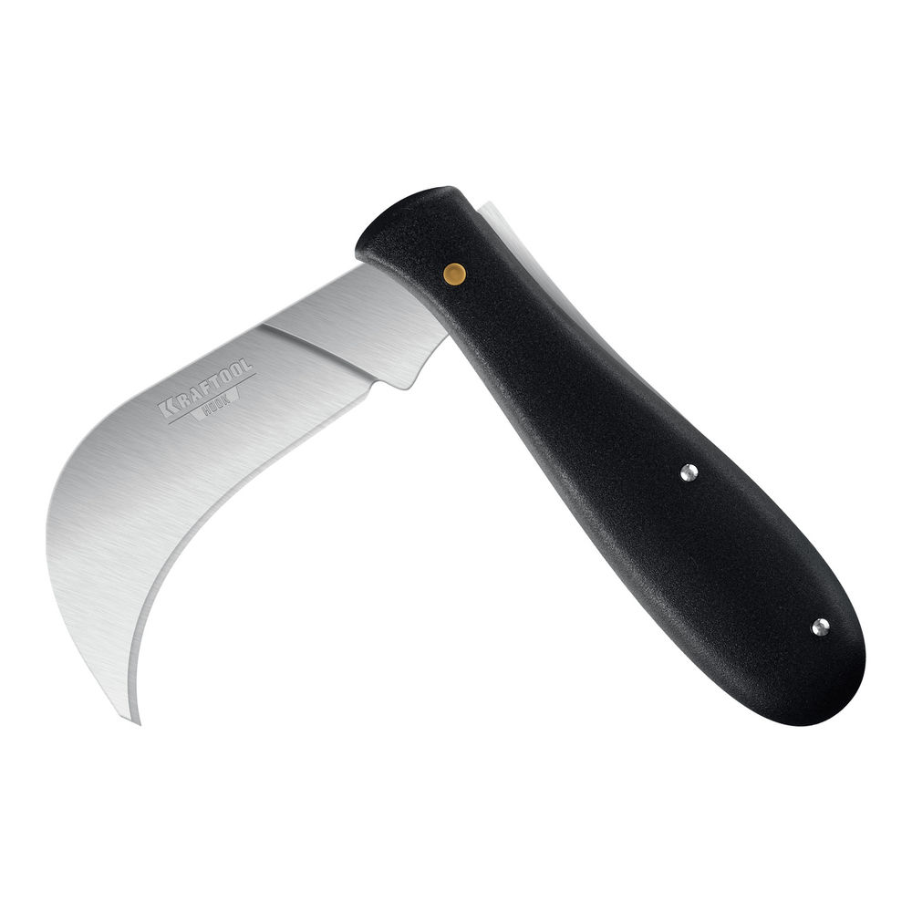 Нож складной 200 мм для листовых и рулонных материалов HOOK KRAFTOOL 09298