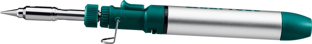 Газовый паяльник SolderGas, 70 A, 30–70 Вт, 1300°С, горелка, фен, набор 3 в 1 KRAFTOOL 55504-H3
