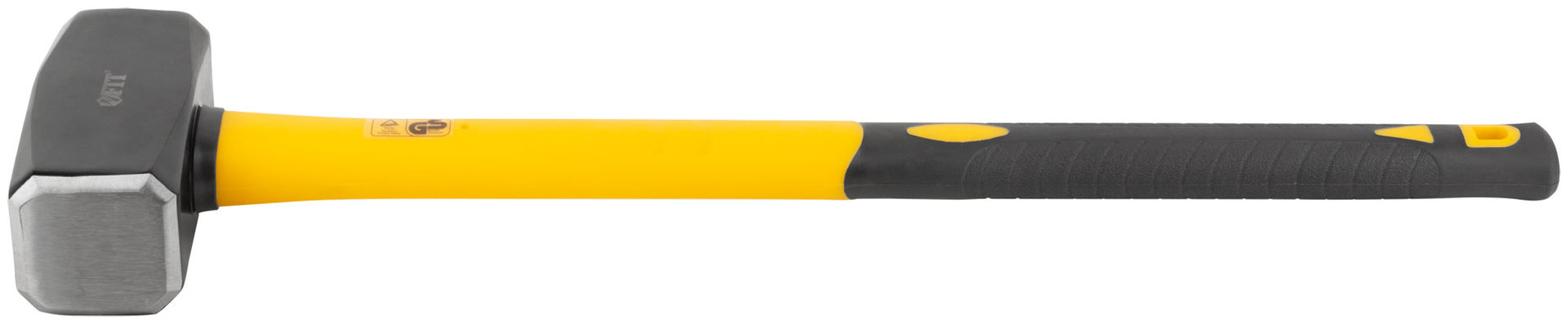 Кувалда кованая, фиберглассовая усиленная ручка 600 мм, 4 кг