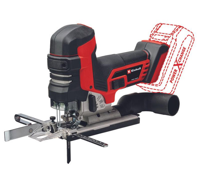 Лобзик аккумуляторный Einhell PXC TP-JST 18/135 Li BL,18В,135мм,ход 26мм,Quick,гриб.рук,без АКК и ЗУ (4321265)