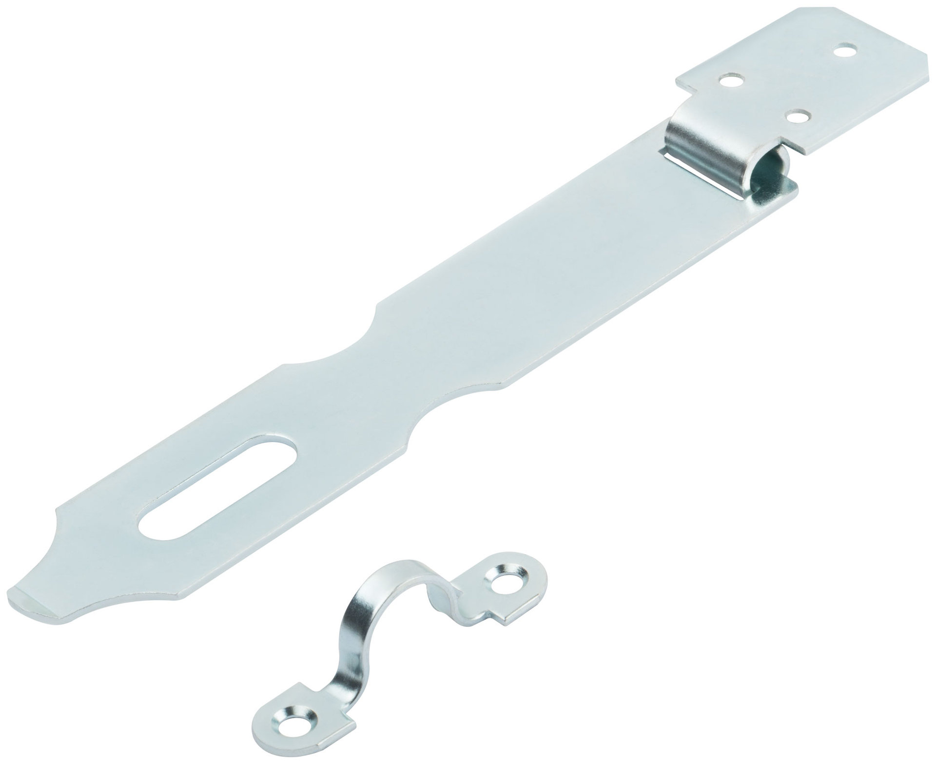 Накладка дверная НДА 180х35 мм, цинк (66656)