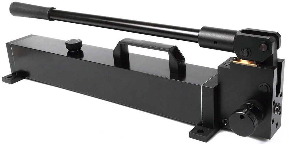 Насос ручной гидравлический с алюминиевым корпусом 700 бар; 1,44 л, GARWIN PRO, GHE-HP0700-1440