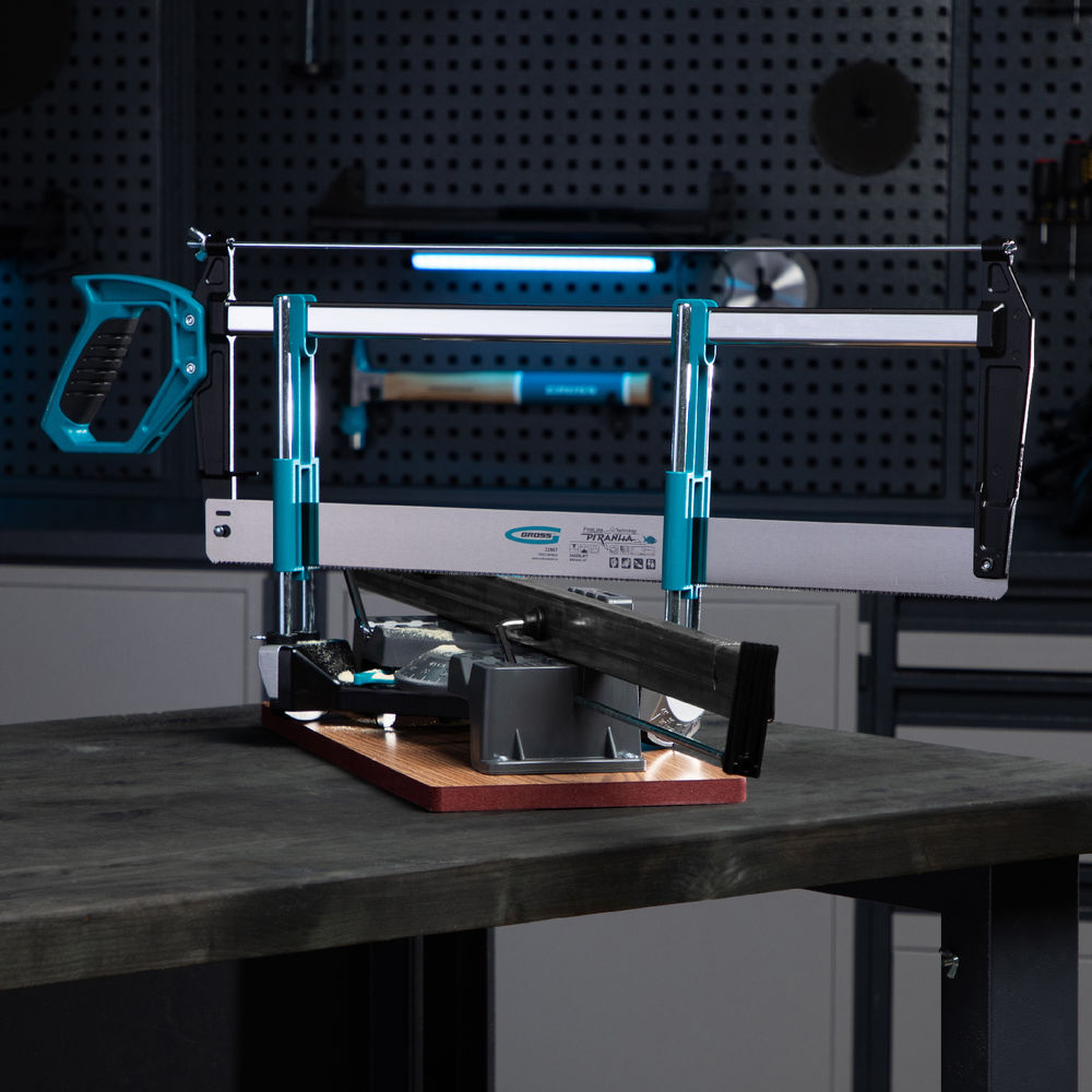 Пильное полотно для прецизионного стусла Piranha, 600 мм, каленый зуб 2D, 18 TPI Gross