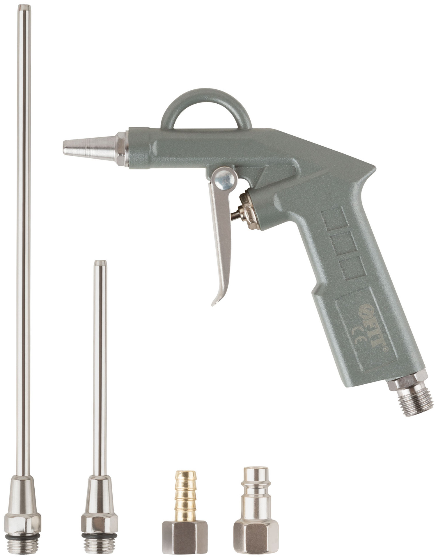 Пистолет продувочный с набором насадок (81067)