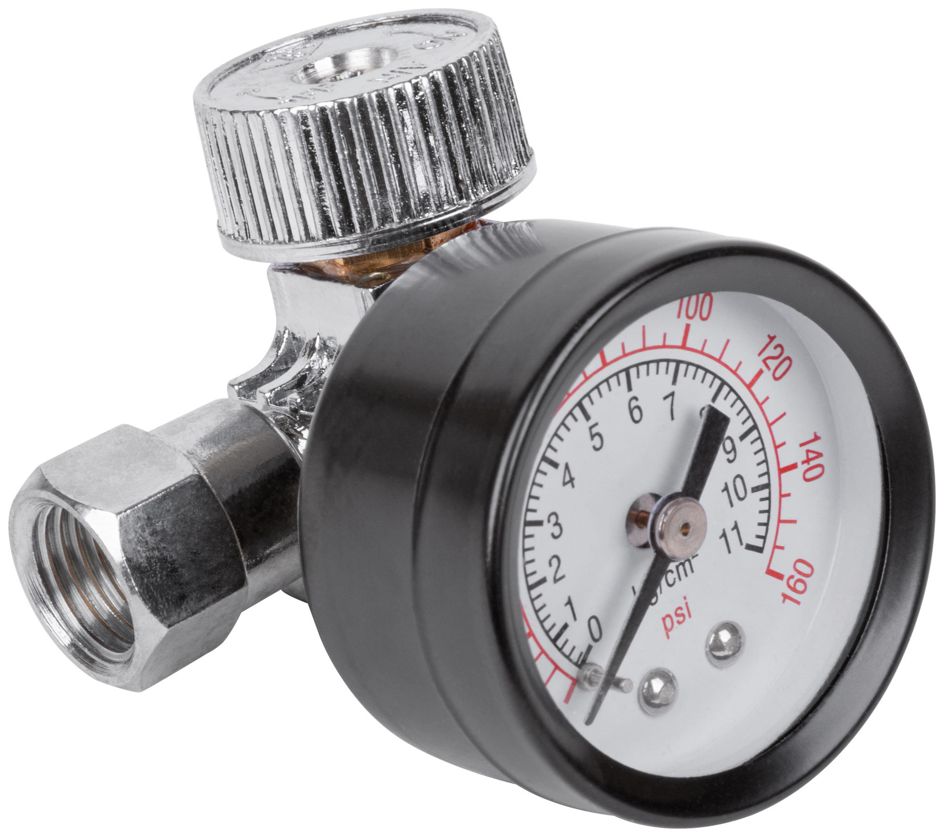 Регулятор подачи воздуха с манометром (81182)