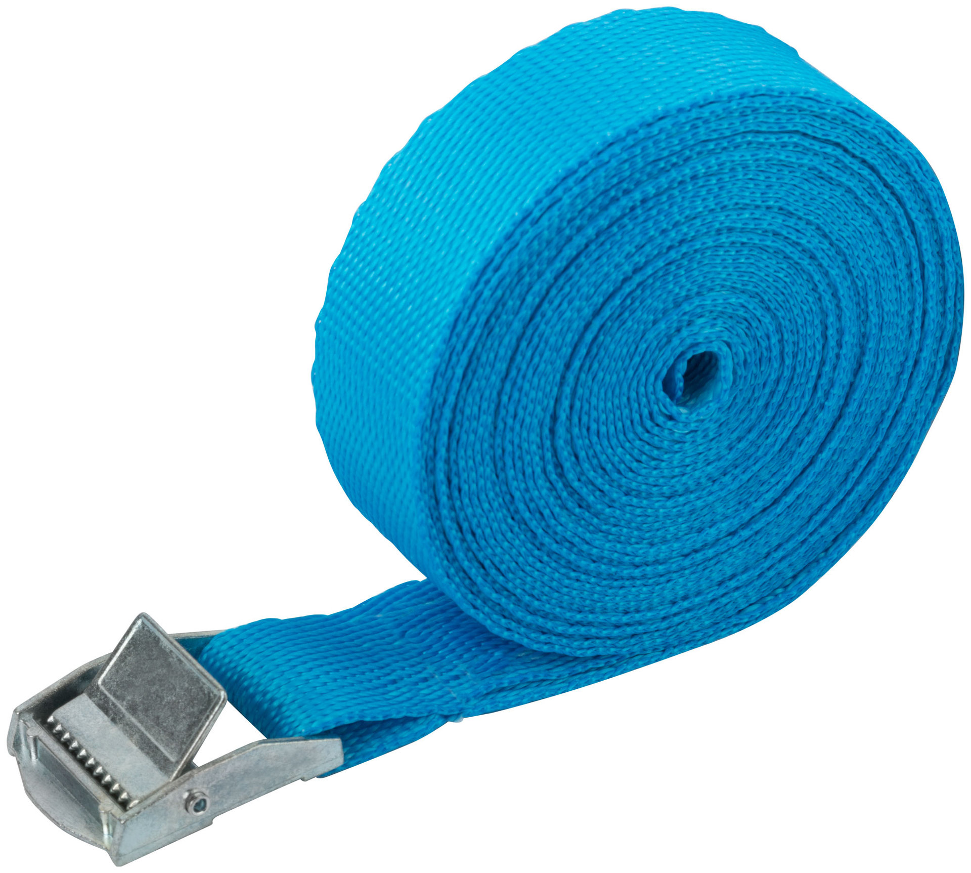 Ремень для крепления груза, пряжка с фиксатором, лента 25 мм x 5 м, 250 кг (64914)