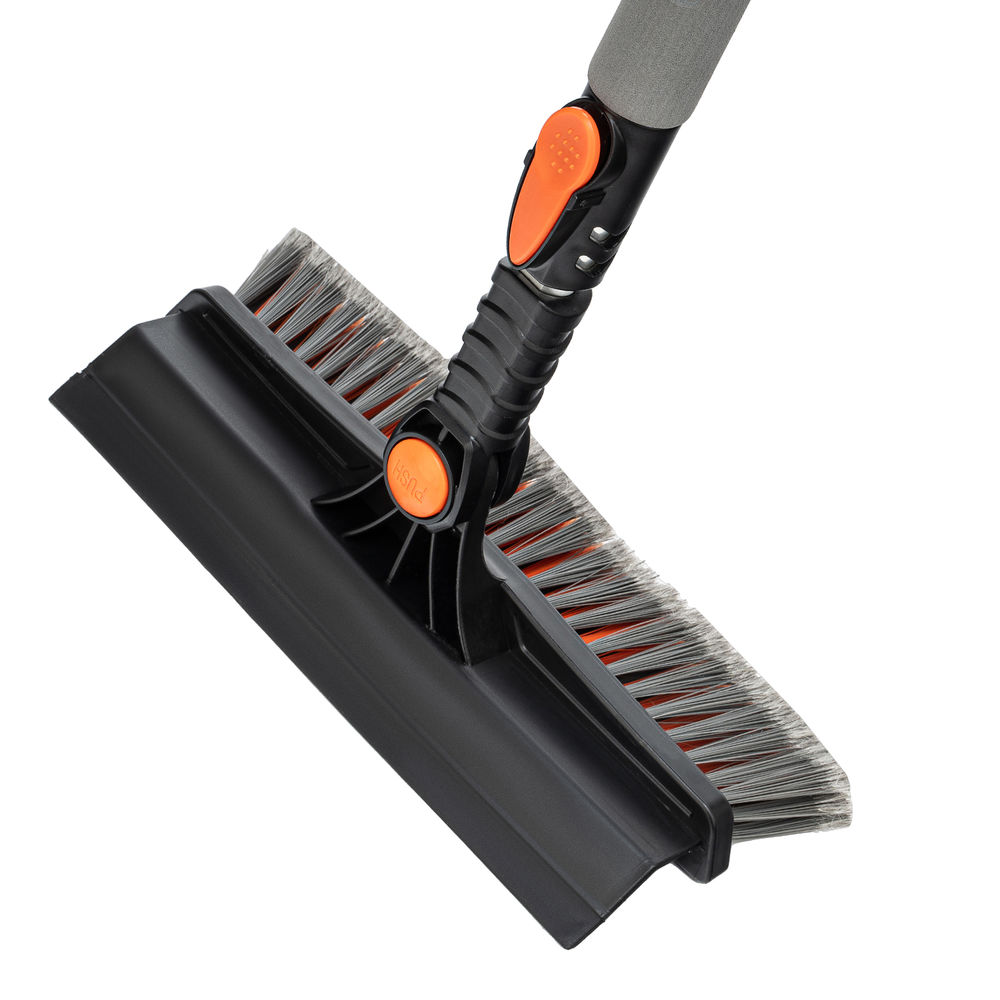 Щетка-сметка для снега со скребком телескопическая 900-1300 мм Stels (55301)