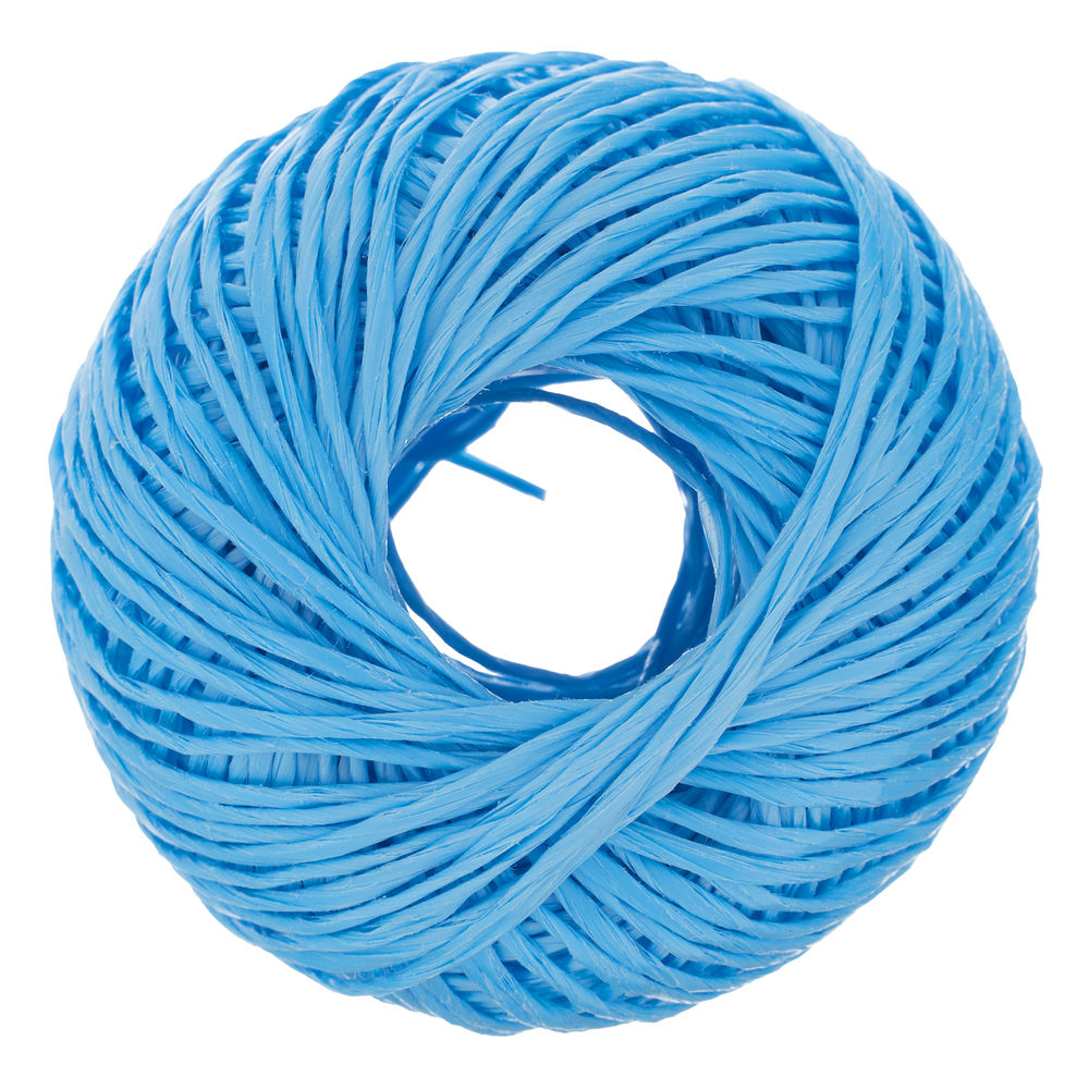 Шпагат полипропиленовый синий, 1.7 мм, L 110 м, Сибртех (93977)