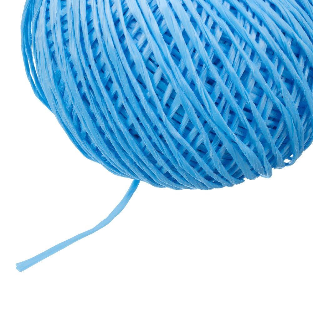 Шпагат полипропиленовый синий, 1.7 мм, L 110 м, Сибртех (93977)