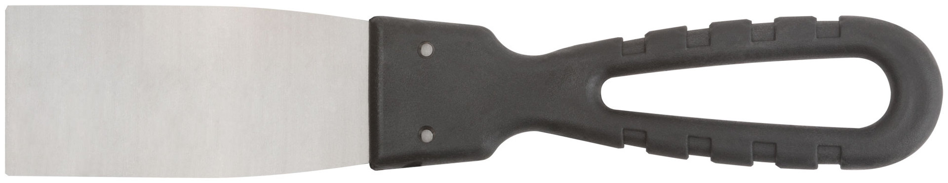 Шпатель, лезвие нержавеющая сталь, пластиковая ручка 40 мм (06561М)