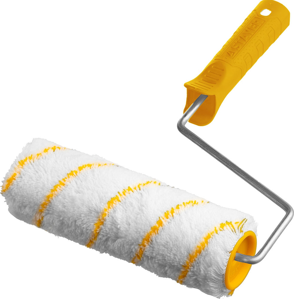 Валик малярный GIRPAINT, 48 х 180 мм, бюгель 8 мм, ворс 12 мм, полиакрил, все виды ЛКМ STAYER Professional 0314-18_z02