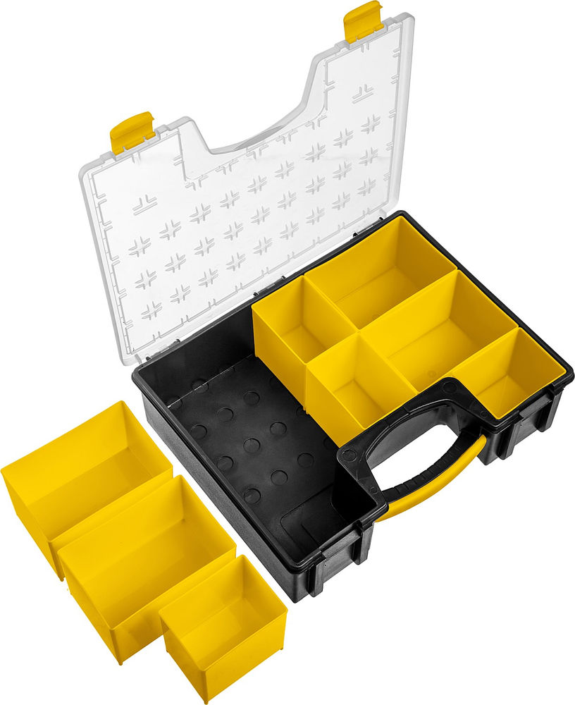 Органайзер пластиковый 420 х 330 х 110 мм, (16.5) с 8 съемными лотками ROCKET-8 STAYER 38033-16