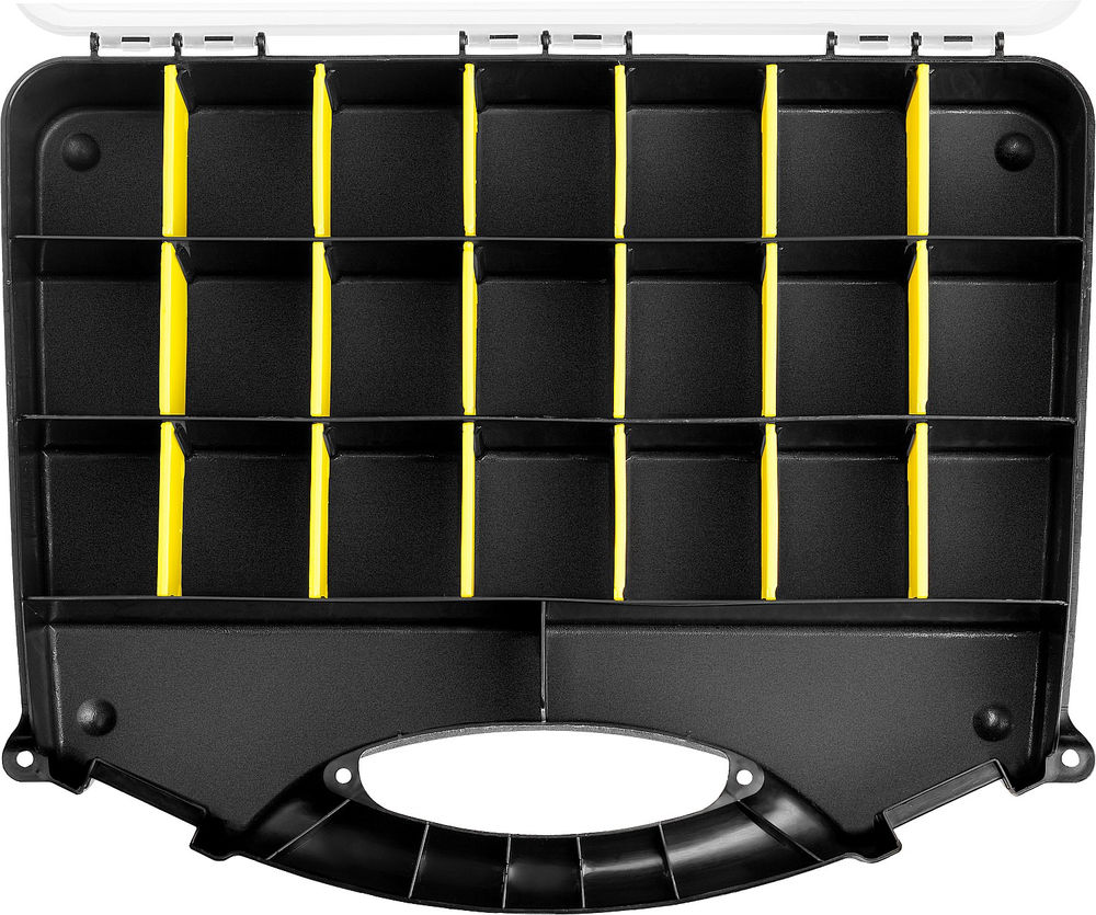 Органайзер пластиковый 455 х 355 х 70 мм, (18) с 21 ячейкой SPACE-18 STAYER 38038-18